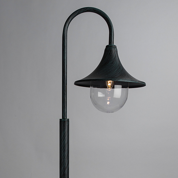 Столб фонарный уличный Arte Lamp MALAGA A1086PA-1BG