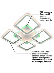 Потолочная люстра с пультом Innovation Style Natali Kovaltseva INNOVATION STYLE 83021