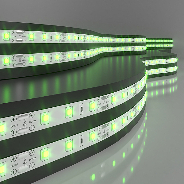 LED лента Elektrostandard Лента светодиодная 60Led 4,8W IP20 зеленый (2835 12V 60Led 4,8W IP20) a046022