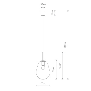 Светильник подвесной Nowodvorski Pear S 8673