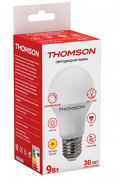 Светодиодная лампа Thomson Led A60 TH-B2157