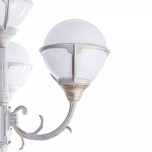 Столб фонарный уличный Arte Lamp MONACO A1497PA-4WG