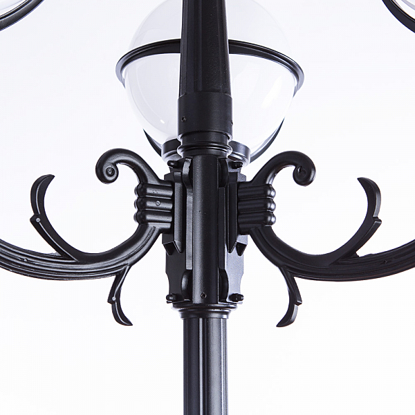 Столб фонарный уличный Arte Lamp MONACO A1497PA-4BK