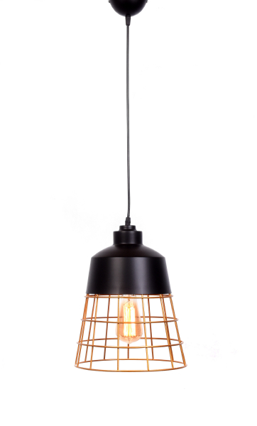 Светильник подвесной Lumina Deco Bagsy LDP 7933 BK