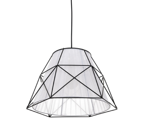 Светильник подвесной Lumina Deco Boneti LDP 8002 BK+WT