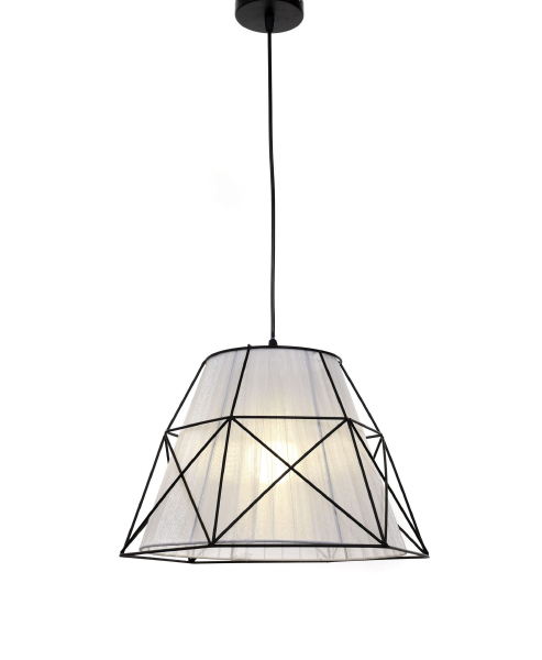 Светильник подвесной Lumina Deco Boneti LDP 8002 BK+WT