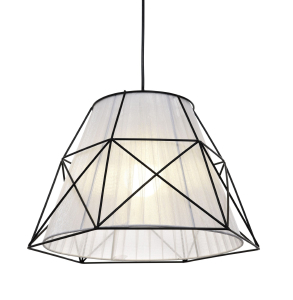 Светильник подвесной Lumina Deco Boneti LDP 8002 BK+WT