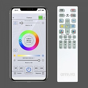 Потолочная люстра Citilux Триест Смарт CL737A44E