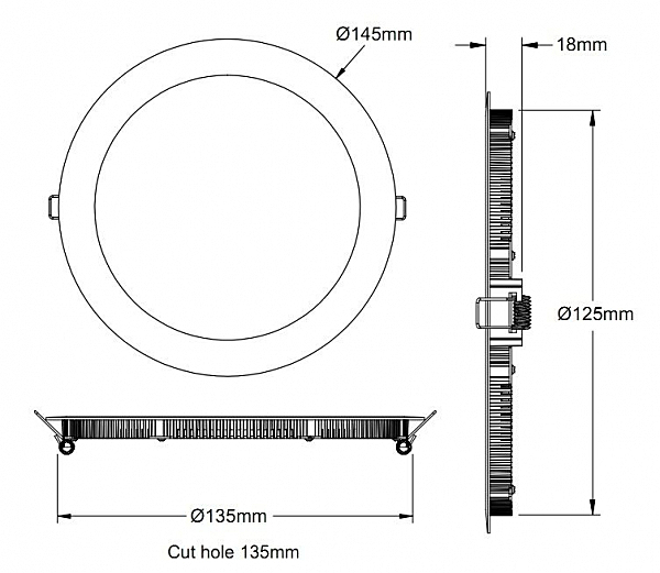 Встраиваемый светильник Deko-Light LED Panel 8 565084