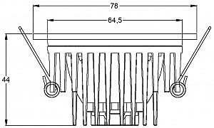 Уличный встраиваемый Deko-Light COB 68 IP65 565108