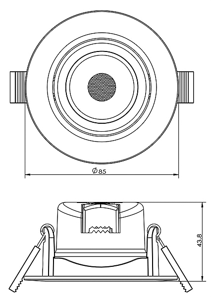 Встраиваемый светильник Deko-Light SMD 565338