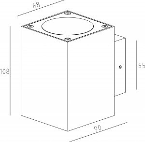 Уличный настенный светильник Deko-Light Cubodo 731030