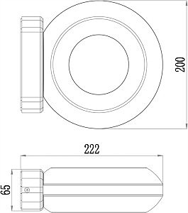 Уличный настенный светильник Deko-Light Muscae 731081