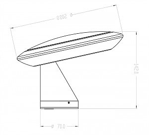 Уличный настенный светильник Deko-Light Louise 731124