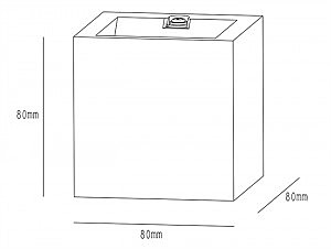 Корпус светильника Deko-Light Mini Cube 930464