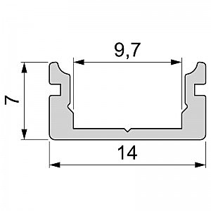 U-Профиль Deko-Light AU-01-08 970007