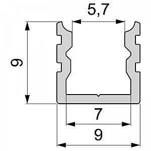 U-Профиль Deko-Light AU-02-05 970185