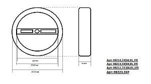 Светильник подвесной KINK Light Тор 08212,01A(4000K)