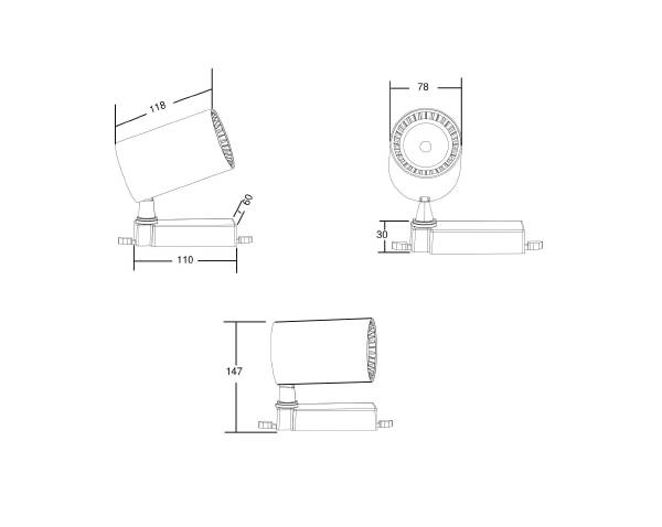 Трековый светильник Maytoni Vuoro Trinity TR029-3-10W4K-W