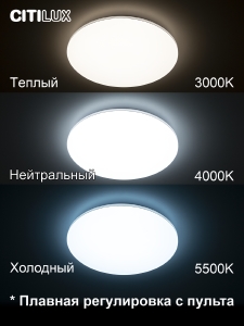 Светильник потолочный Citilux Симпла CL714680G