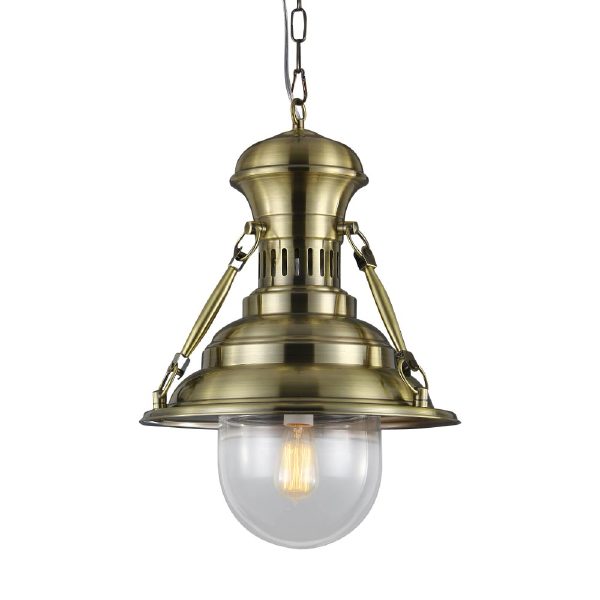 Светильник подвесной Delight Collection Loft KM046P brass