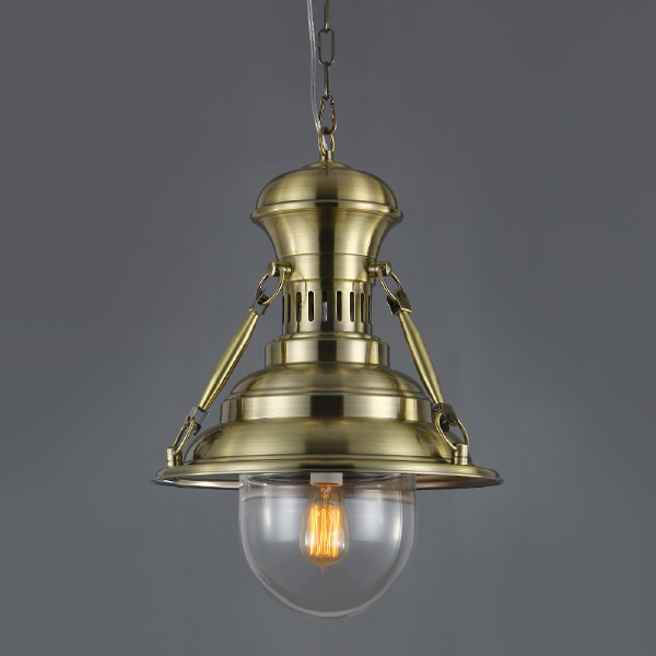 Светильник подвесной Delight Collection Loft KM046P brass