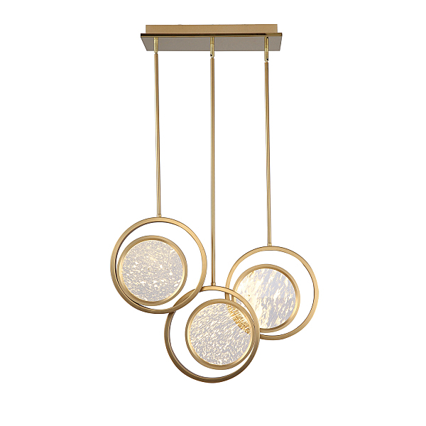 Светильник подвесной Delight Collection Moon Light MD8700-3A antique brass