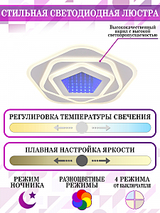 Natali Kovaltseva Led HIGH-TECH LED LAMPS 82034