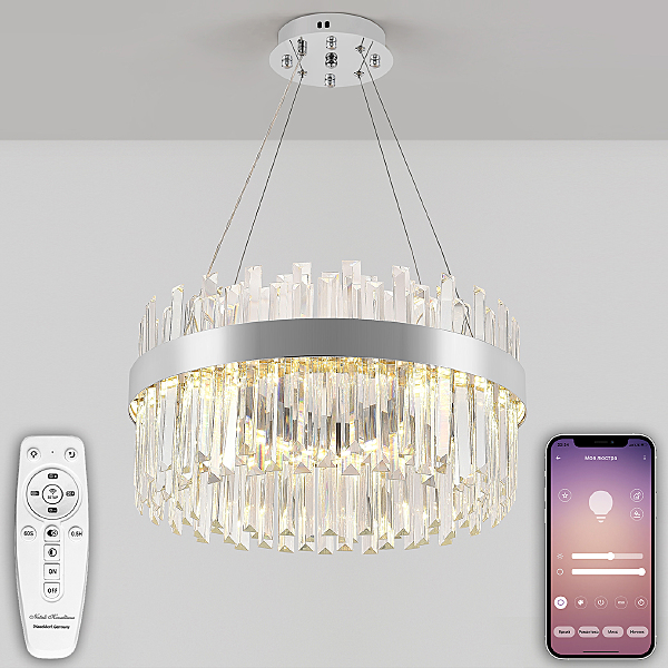 Подвесная люстра Natali Kovaltseva Smart Нимбы LED LAMPS 81271