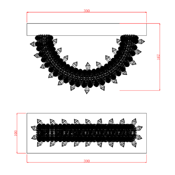 Настенное бра Delight Collection MD-012 MD-0120B-wall chrome