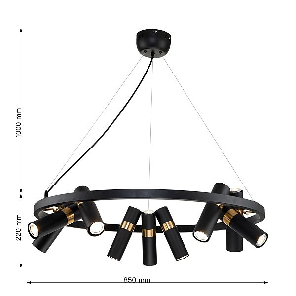 Подвесная люстра Favourite Light point 2997-9P