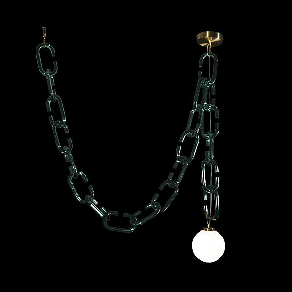 Светильник подвесной Loft It Chain 10128C Green