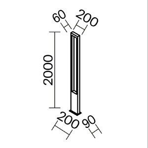 Уличный наземный светильник Maytoni Bonn O425FL-L25GF