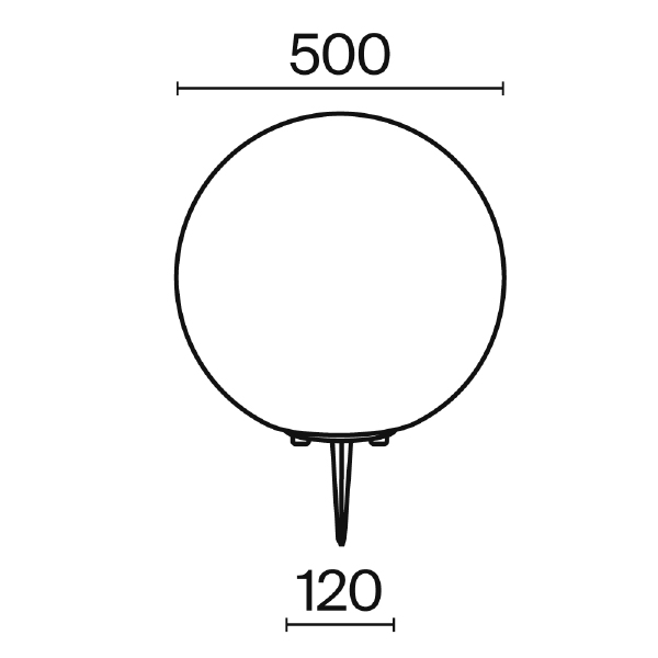 Грунтовый светильник Maytoni Erda O594FL-01W1