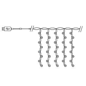 Гирлянда Feron CL590 41636