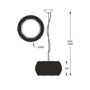 Подвесная люстра Zumaline Sole P0317-03H-S8A1