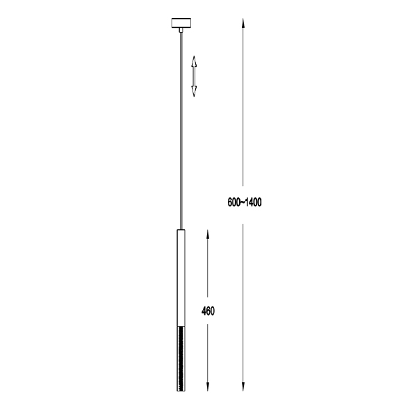 Светильник подвесной Zumaline One P0461-01E-F4F4