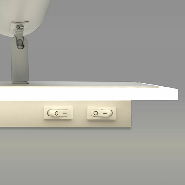 Светильник спот Eurosvet Binar 20127/1 LED белый