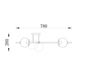 Потолочная люстра Freya Damask FR5205PL-06BS