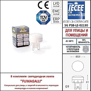 Уличный встраиваемый Fumagalli Aldo 1L2.000.000.AXZ1L