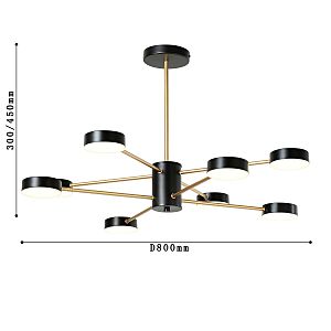 Люстра на штанге F-Promo Atma 3058-8P