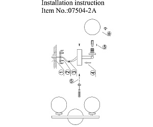 Настенное бра KINK Light Сида 07504-2,37