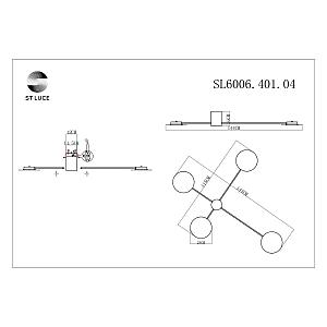 Настенный светильник ST Luce Tondo SL6006.401.04