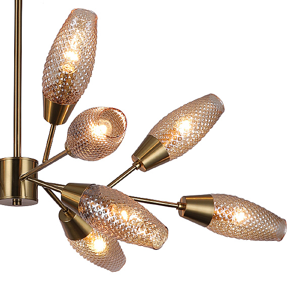 Потолочная люстра Escada Desire 10165/12PL Copper