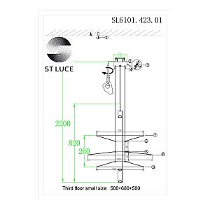 Подвесная люстра ST Luce Isola SL6101.423.01