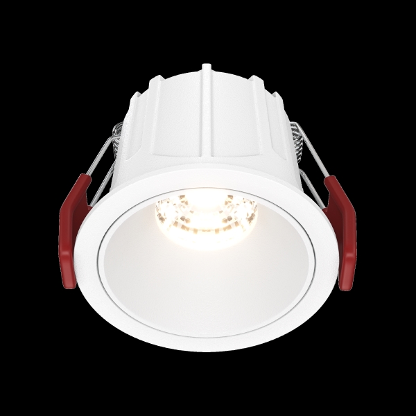 Встраиваемый светильник Maytoni Alfa LED DL043-01-10W3K-RD-W