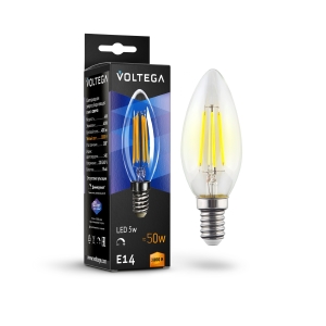 Светодиодная лампа Voltega Candle dim 5W 8460