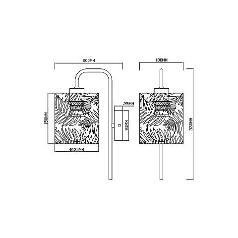 Настенное бра Vele Luce Simonetta VL4292W01