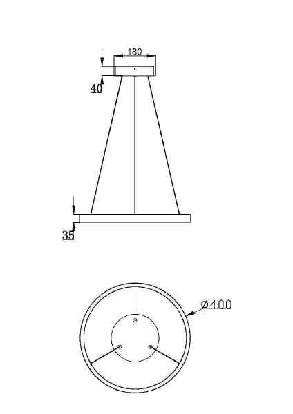 Подвесная люстра Maytoni Rim MOD058PL-L22BS3K