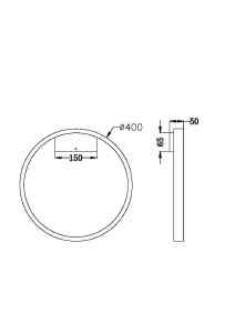 Настенный светильник Maytoni Rim MOD058WL-L25W3K